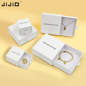 Jijid trượt ngăn kéo hộp cho vòng Vòng cổ bông tai đóng gói quà tặng biểu tượng tùy chỉnh đồ trang sức sang trọng bao bì nhỏ hộp đồ trang sức - Product Image 3