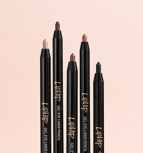 สีชมพูเบจ LIPHIP 05 เจลอายไลเนอร์ดินสอเขียนขอบตาสีเข้มข้นเส้นหนาติดทนนานกันน้ำเนื้อครีมเนียนนุ่ม - Product Image 5