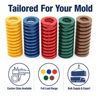 Ressorts de compression et de tension en acier, codés par couleur, pour moules et industrie