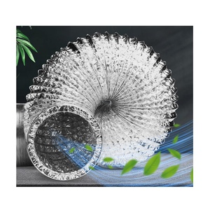 <span class=keywords><strong>Tuyau</strong></span> de ventilation <span class=keywords><strong>flexible</strong></span> en <span class=keywords><strong>aluminium</strong></span> avec PVC pour la ventilation intérieure - Product Image 2