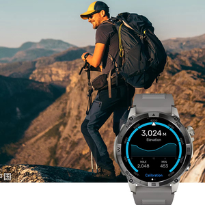 Montre connectée HK08 pour hommes, GPS, écran AMOLED 1,43 pouces, étanche IP68, modes sportifs, contrôle gestuel intelligent, suivi d'activité - Product Image 1