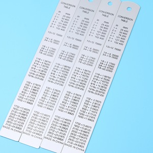 Regla de Metal de escala de aluminio personalizada de 20cm de promoción para dibujo y medición de papelería escolar - Product Image 5