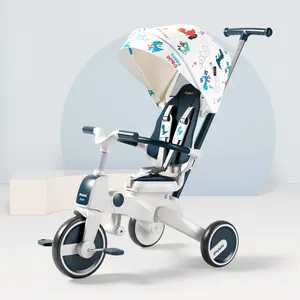 4 In 1 Kids Balance Bike Kids Tricycles For 1-4 Ye Iniciante Children First Balance Tricycle Child 3 Wheel