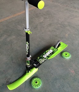 Roues de skateboard <span class=keywords><strong>2</strong></span> en 1, transformables en scooter des neiges, <span class=keywords><strong>pour</strong></span> <span class=keywords><strong>adultes</strong></span>, jouet de ski sur neige, <span class=keywords><strong>luge</strong></span>, scooter d'hiver - Product Image 3