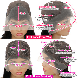 Parrucca Lace Front 13x4 13x6 <span class=keywords><strong>Blu</strong></span> Chiaro Corta Liscia <span class=keywords><strong>Capelli</strong></span> Vergini Brasiliani Senza Colla Pre-Pizzicata con Baby Hair Naturale Morbida di Alta Qualità - Product Image 6