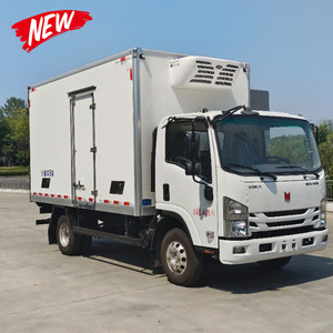 Gran Oferta de Camiones Refrigerados Isuzu Elf en Existencia, Camión Refrigerador NIKA de 3 Toneladas para Transporte de Carne de Pollo y Res - Product Image 4