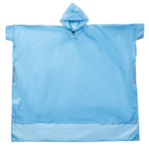 Beishanlang 3 In 1 Outdoor Raincoat Waterproof Hiking Poncho Adult Unisex Cycling Portable Water Blue And Orange - Product Image 1