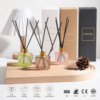 Diffuseur d'huiles essentielles parfumées à la vanille 50 ml pour la maison, la salle de bain, le bureau, l'hôtel
