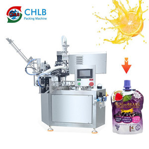 Tự động Spout <span class=keywords><strong>Pouch</strong></span> Máy chiết rót cho nước trái cây nước giải khát và chất lỏng Sản phẩm làm đầy và đóng nắp đứng cho lên <span class=keywords><strong>Pouch</strong></span> với vòi - Product Image 1