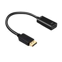 Adaptateur DP vers HDMI 4K 1080P, Câble DisplayPort Femelle vers Mâle, Haute Qualité, Prix Compétitif, Vente Directe Usine