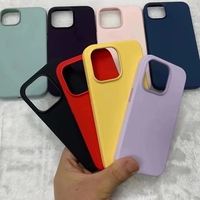 Coque en silicone magnétique avec logo pour iPhone 13 pro max avec animation Coque liquide pour iPhone 12 Cover