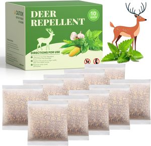 Répulsif Naturel pour Cerfs Kinven en Sachet Solide Écologique – Protection 240 Heures pour Jardin, Pelouse, Parterres de Fleurs et Accessoires pour Plantes - Product Image 1