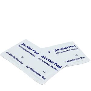 Almohadilla desechable de alcohol isopropílico estéril no tejida envuelta individualmente a precios baratos - Product Image 4