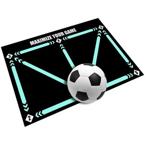 <span class=keywords><strong>Tapis</strong></span> d'entraînement de football réducteur de bruit antidérapant approvisionnement d'usine usage domestique de haute qualité pour enfants Mini <span class=keywords><strong>tapis</strong></span> de pratique d'intérieur de football - Product Image 2