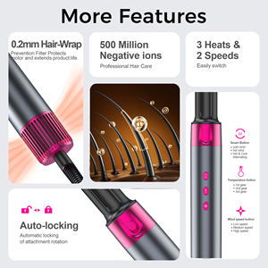 เครื่องม้วนผม <span class=keywords><strong>Pudu</strong></span> Ionic 1300 วัตต์ 110,000 รอบต่อนาที เครื่องจัดแต่งทรงผมไฟฟ้าแบบพกพาความเร็วสูง มัลติฟังก์ชั่น ไดร์เป่าผมอัตโนมัติ - Product Image 4