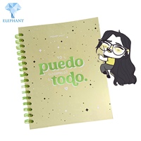 Cahier avec anneau en acier de poinçonnage PU, reliure parfaite, couverture rigide A5 A6 B5 a4, carnet d'exercices pour journal intime, offre spéciale