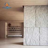 Carreaux muraux extérieurs flexibles en texture bois écologiques, modernes, ignifuges et légers, panneaux de pierre flexibles imitation bois