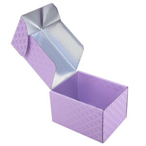 Thân Thiện Với Môi Biểu Tượng Tùy Chỉnh Hộp Bưu Phẩm Dễ Dàng Có Thể Gập Lại Sóng Vận Chuyển Trọn Gói Cho Các Doanh Nghiệp Nhỏ Matt Cán Thuận Tiện - Product Image 6