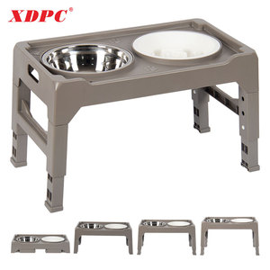 XDPC yükseltilmiş köpek kase ayarlanabilir büyük köpekler için yavaş yemek kasesi ile yükseltilmiş köpek kase - Product Image 2