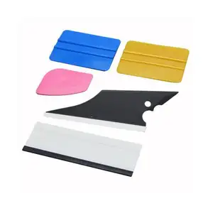 Pro Wrap Plastic Scraper Car Squeegee Felt Squeegee Magnetic Vinyl Car Wrap Tools Kit Silicone Vinyl Film