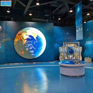 Harga Pabrik Dalam Ruangan P5 P6 RGB Kreatif Bentuk Khusus Melingkar Bulat Layar Led untuk Pameran Mall - Product Image 4