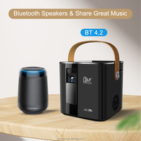 Mini projecteur DLP LED Android intelligent WiFi 3D portable 4K à courte focale avec batterie intégrée pour cinéma maison et éducation – Meilleures ventes