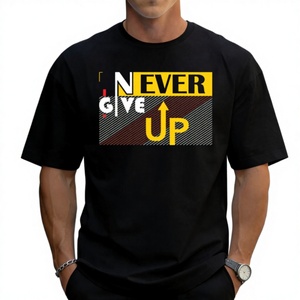 T-shirt décontracté pour homme style vintage en coton 100% à manches courtes imprimé 180 grammes – Stock US – Vente en gros - Product Image 1