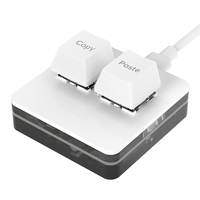 Keyboard Ultra-Kompak dengan Tombol Hot-Swappable yang Dapat Diprogram 2-Tombol untuk Efisiensi Kantor dan Pintasan Gaming