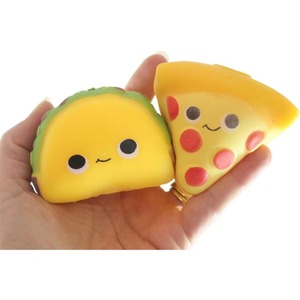 Fast Food Squishy <b>Squeeze</b> Stress <b>Ball</b> Soft Filling Fidget Toy Junk Food for Girls - Product Image 2
