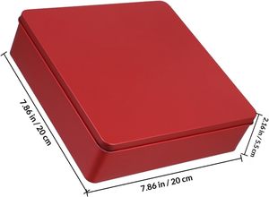 Popular Custom Printing Tinplate Storage Container Rectangle Pressed Metal <b>Biscuit</b> Can Food Grade Cookie <b>Tin</b> Box Packaging - Product Image 2