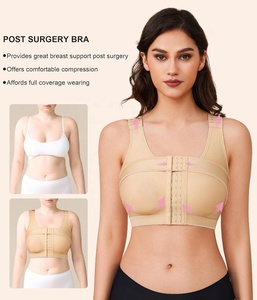 Wholesale Corrective <strong>Bra</strong> Breast <strong>Surgery</strong> <strong>Post</strong> <strong>Surgery</strong> <strong>Compression</strong> Adjustable <strong>Bra</strong> Shapewear for Women with Built in <strong>Bra</strong> - Product Image 4