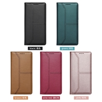Étui portefeuille magnétique en cuir pour Samsung Galaxy S26 Plus S25 Ultra Edge FE A07 A06 A16 A17 A26 A36 A56 A15 avec protection RFID