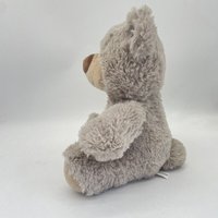Usine en gros gris ours en peluche poupée dessin animé en peluche activité cadeau cadeau de vacances