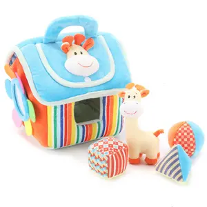 Custom Speelhuis Doll Soft Gevulde Pluche Speelgoed Voor Baby Kids