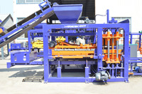 Máquina Automática para Fabricar Bloques de Hormigón QT6-15 para Pavimentación, con PLC Siemens y Componentes de Bomba