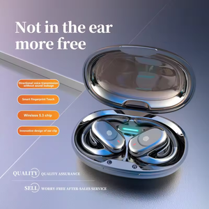 Tai nghe gắn tai tích hợp không dây bt5.0 Tai nghe jm05 TWS không thấm nước điều khiển cảm ứng tai móc tai nghe thể thao - Product Image 3