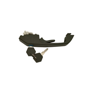 Scania Exterior <b>Door</b> <b>Handle</b> 1306975 1306976 Black Plastic For Truck <b>Replace</b> Repair - Product Image 1