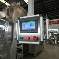 Machine de remplissage automatique de sauces et d'huiles, entraînée par un moteur servo, 6 buses, remplisseuse de bouteilles en acier inoxydable anti-mousse pour usine alimentaire