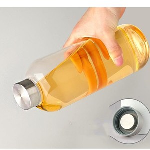 Nhà Cung cấp nhà máy rỗng 300ml 420ml 500ml Borosilicate uống chai thủy tinh nước có nắp đậy thể thao cắm trại chai nước - Product Image 3