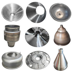 Funil Mecânico Conical Personalizado em Aço Inoxidável, Aço Carbono, Liga de Alumínio e Cobre com Tampa Redonda - Product Image 4