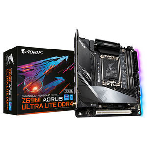 Placa Base para Juegos GIGABYTE Z690I AORUS ULTRA LITE DDR4 Mini ITX Compatible con CPU Intel de 12.ª y 13.ª Generación, Serie <span class=keywords><strong>Core</strong></span>/I9/I7/I5 - Product Image 1