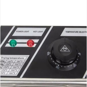 Commercial Single Tank Deep <strong>Fryer</strong> 6L 12L Gas <strong>Fryer</strong> For Fries &amp; Chicken On Sale - Product Image 4