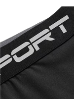 Pantalones Cortos Deportivos de Compresión Estilo Gótico para Hombre, Alta Elasticidad, para Ciclismo, Running, Gimnasio, Ajuste Ceñido, para Triatlón y Entrenamiento al Aire Libre