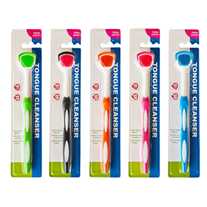 Toptan Yeniden Kullanılabilir Yumuşak TPR Plastik Nano Dil Sıyırıcı Fırça Taşınabilir Ağız Hijyeni Yetişkinler İçin Dil Temizley - Product Image 1