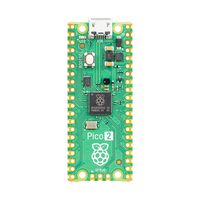 Placa de Desarrollo Original Raspberry Pi Pico 2, Microcontrolador RP2350, Procesador Dual Arm Cortex-M33 Dual Hazard3 RISC-V de 150MHz