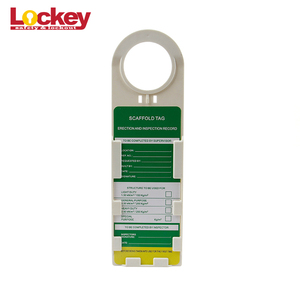 Thẻ Kiểm Tra Giàn Giáo Nhựa An Toàn, Bộ Dụng Cụ Giữ Giàn Giáo Có Thể In, Thẻ Giàn Giáo Cảnh Báo - Product Image 4