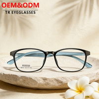 Fabricante de Monturas de Gafas de Alta Calidad Ofrece Monturas de Gafas Tr90 y Gafas de Diseño Simple Unisex en Múltiples Colores OEM ODM