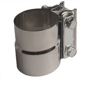 Colliers de serrage universels en acier inoxydable pour tuyaux d'échappement de silencieux automobile, 2,5 et 3 pouces, pour flexibles métriques - Product Image 2