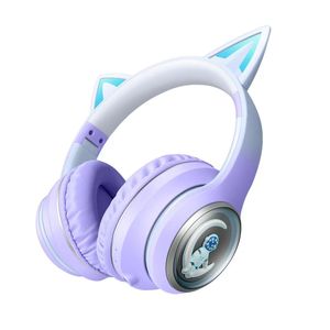 Auriculares intrauditivos con cápsula y orejas de <span class=keywords><strong>gato</strong></span> de la mejor calidad, auténticos auriculares estéreo inalámbricos para niños, auriculares para jugadores - Product Image 2