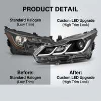 Phares LED (gauche et droite) pour Toyota Corolla 2019-2023 - Composants d'éclairage avant du véhicule